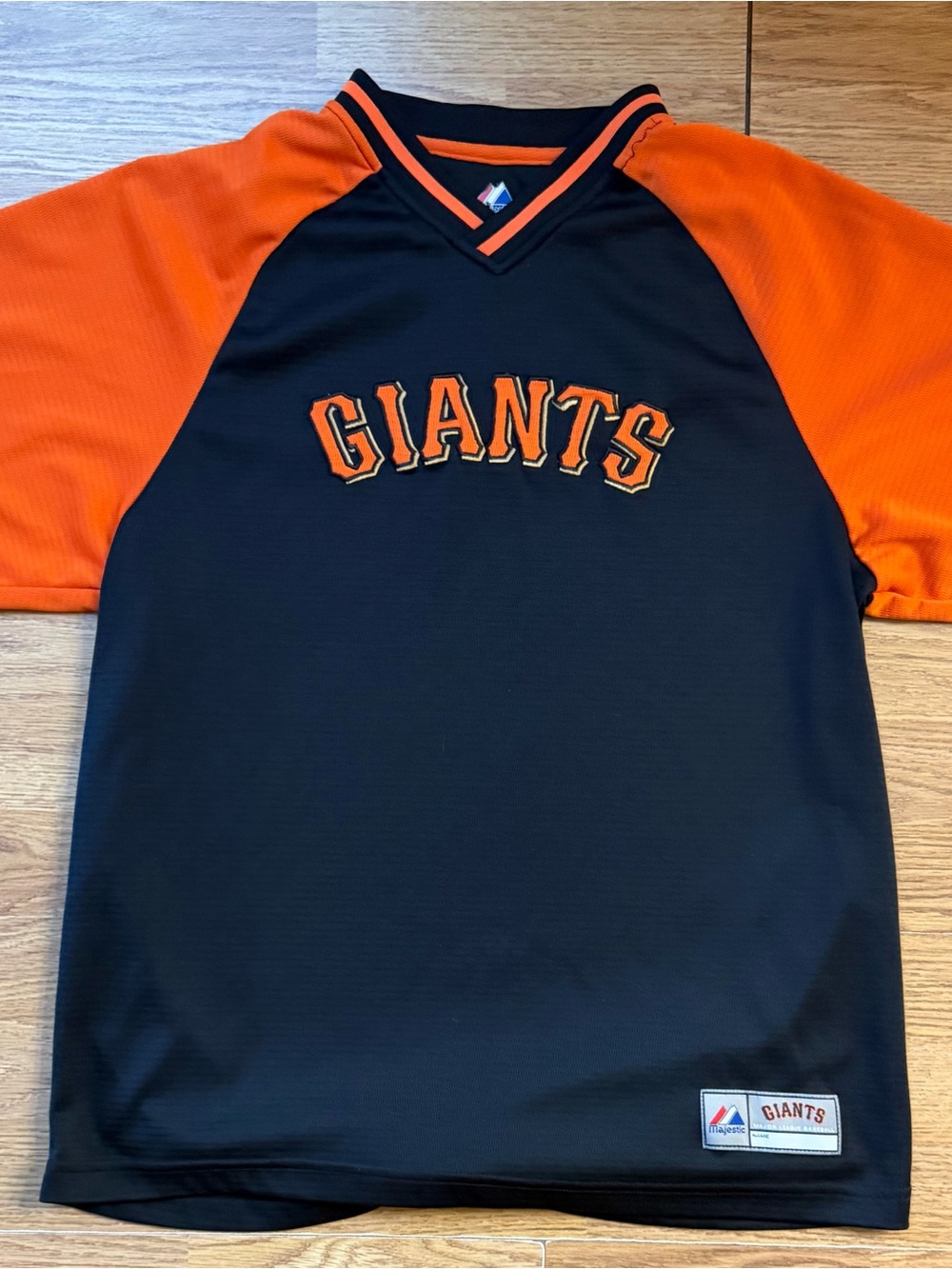 Majestic Giants Baseball Jersey - Black & Orange